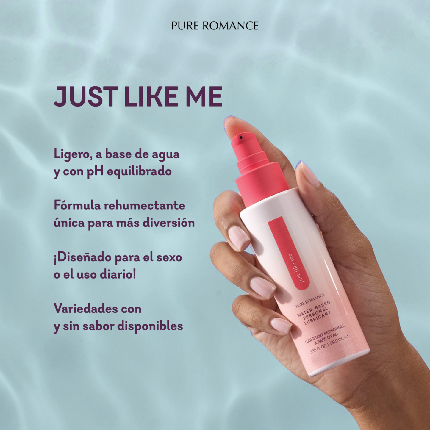 Con Just Like Me, puedes disfrutar de una experiencia íntima que se siente natural y cómoda. Ya sea que lo uses todos los días o solo cuando lo necesites, este lubricante es tu aliado perfecto para mantener el confort y la hidratación en cualquier momento.