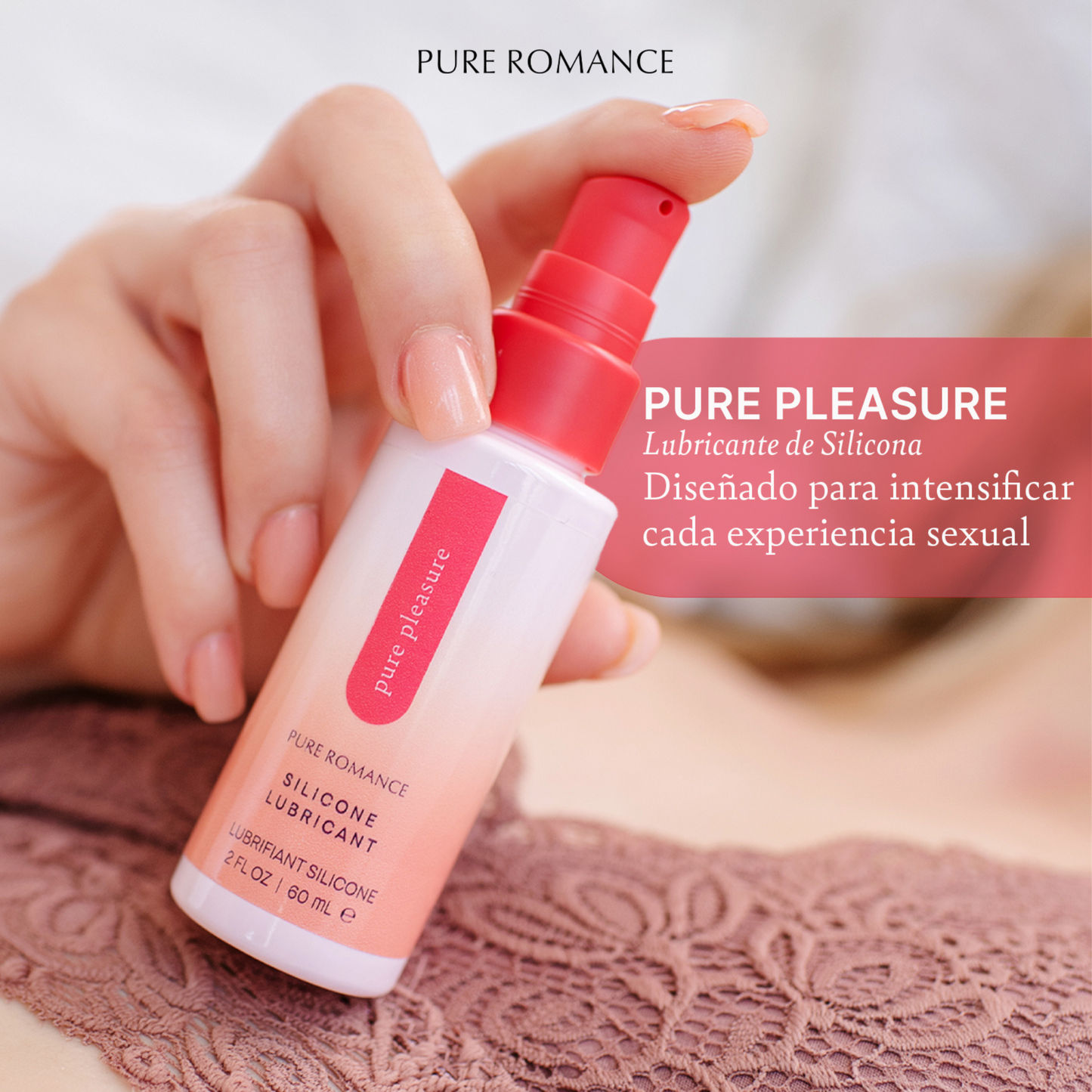 Con Pure Pleasure, el placer no tiene límite de tiempo ni de espacio, asegurando una experiencia fluida y duradera en cada uso.